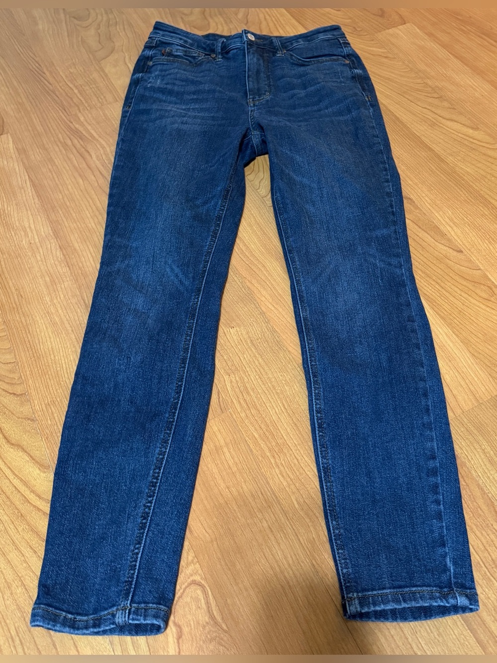 Judy Blue Los Angeles Skinny Jeans Medium Wash Blue Stretch Denim Mid 9/29